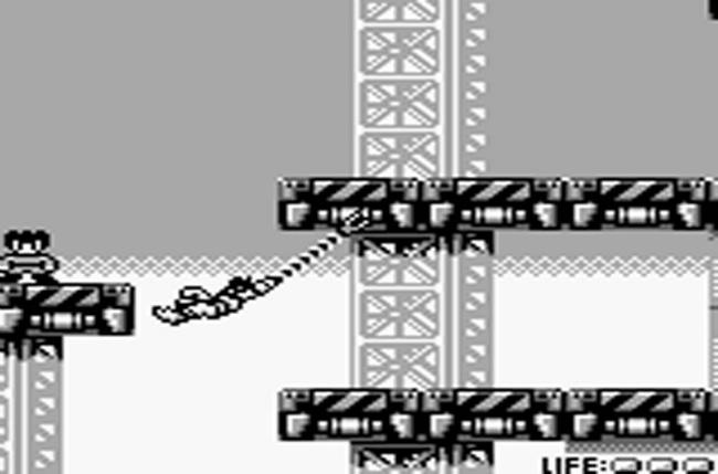 Bionic Commando on the original Game Boy