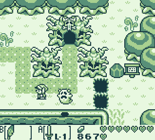 The Legend of Zelda: Link’s Awakening on the original Game Boy