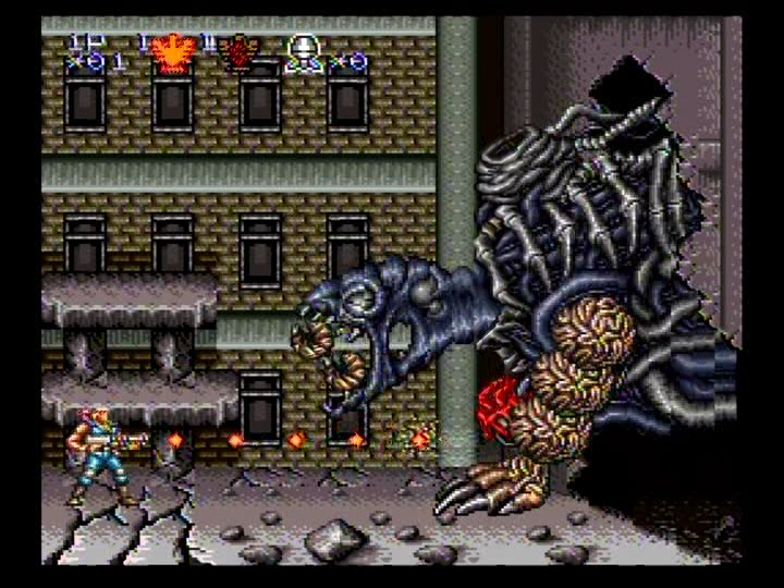 Contra III: The Alien Wars on the Super Nintendo